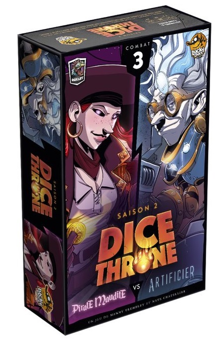 Boîte du jeu Dice Throne Saison 2 - Artificier vs Pirate Maudit