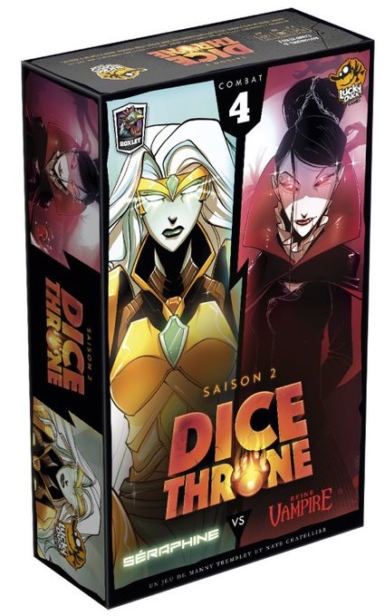 Boîte du jeu Dice Throne Saison 2 - Séraphine vs Reine Vampire