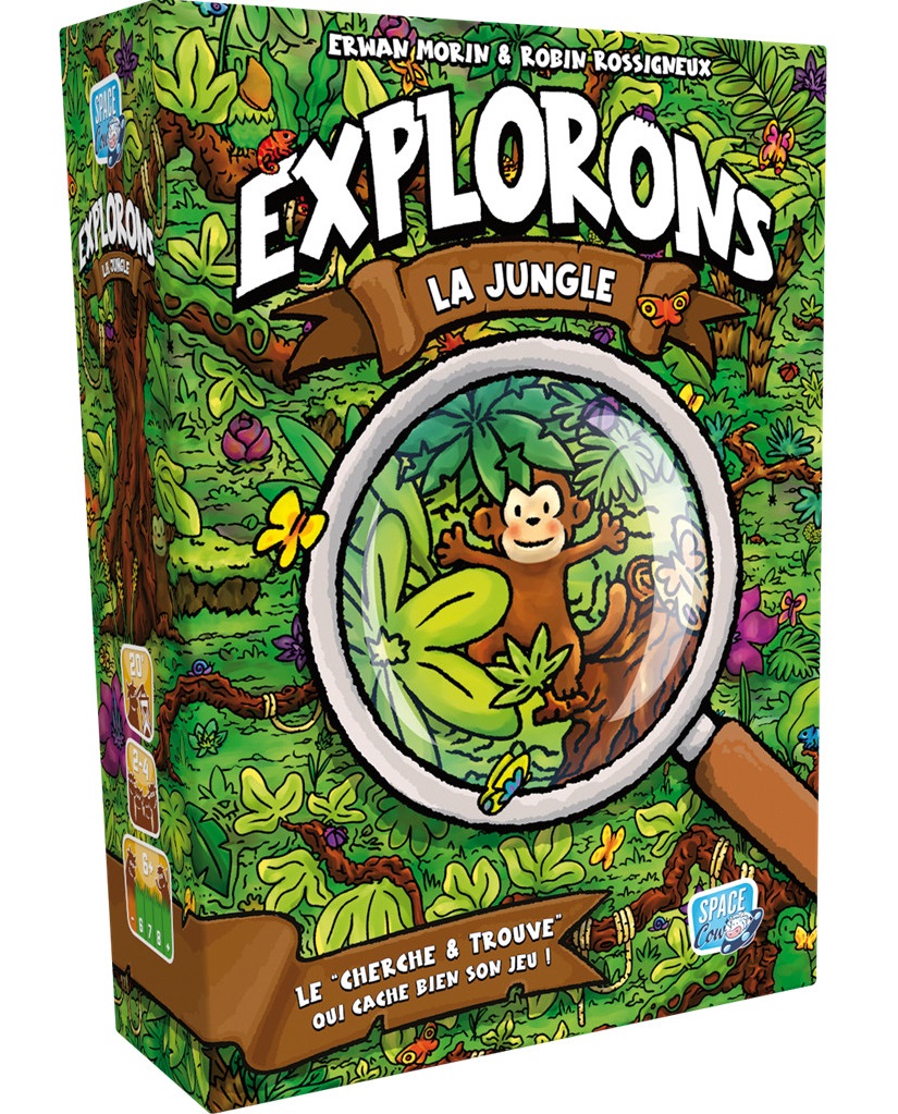 Boîte du jeu Explorons La Jungle