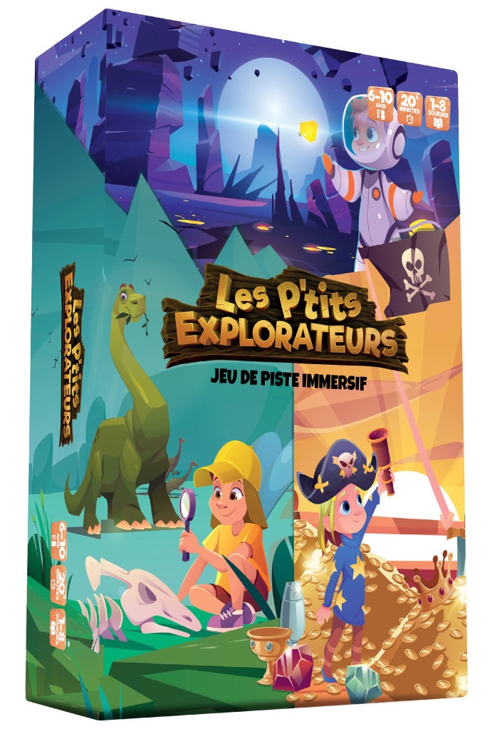 Boîte du jeu Les P'tits Explorateurs (ML)