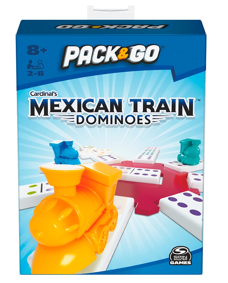 Boîte du jeu Train Mexicain - Dominos Double 12 (Format Voyage)