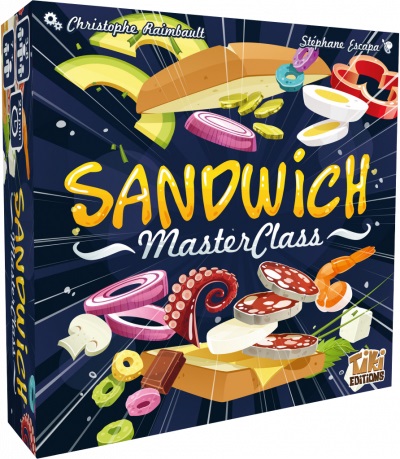 Boîte du jeu Sandwich - MasterClass (VF)