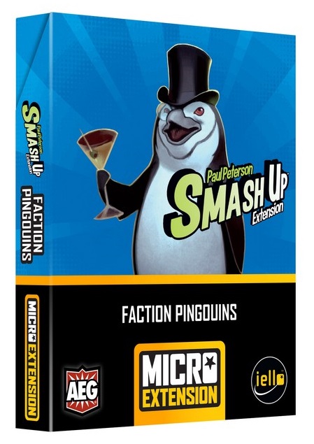 Boîte du jeu Smash Up - Faction Pingouins (Micro ext)