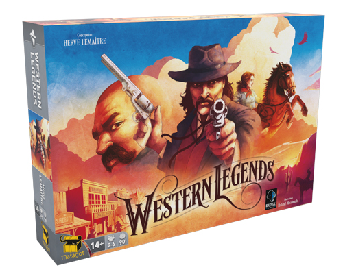 Boîte du jeu Western Legends (VF)