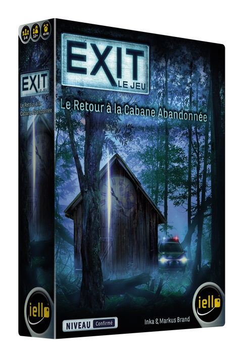Boîte du jeu Exit : Le Retour à la Cabane Abandonné
