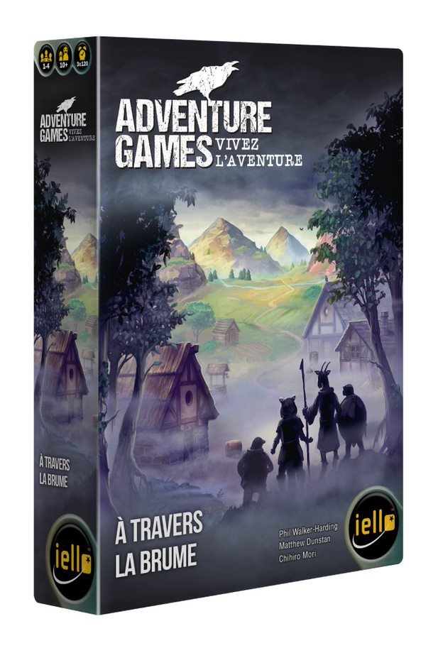 Boîte du jeu Adventure Games - À Travers la Brume