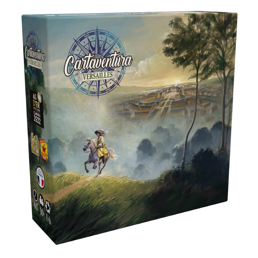 Boîte du jeu Cartaventura - Versailles