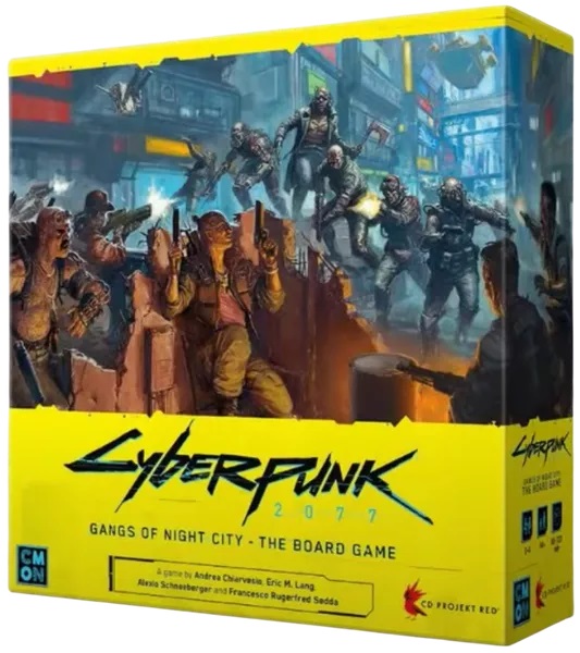 Boîte du jeu Cyberpunk 2077 - Gangs of Night City (VF)