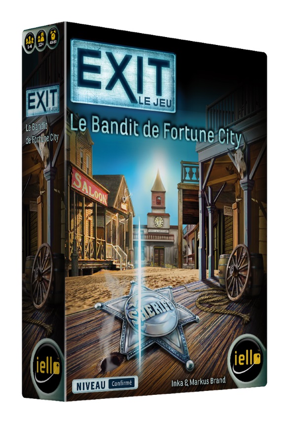 Boîte du jeu Exit : Le Bandit de Fortune City