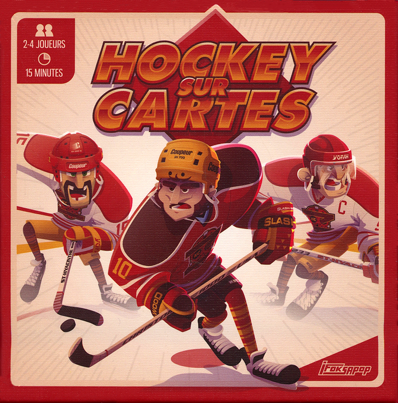 Boîte du jeu Hockey sur Cartes