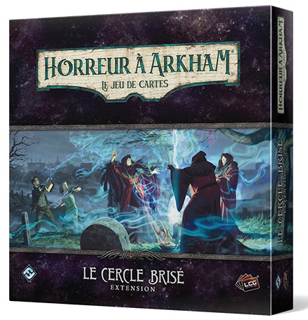 Boîte du jeu Horreur à Arkham JCE - Le Cercle Brisé Extension Campagne