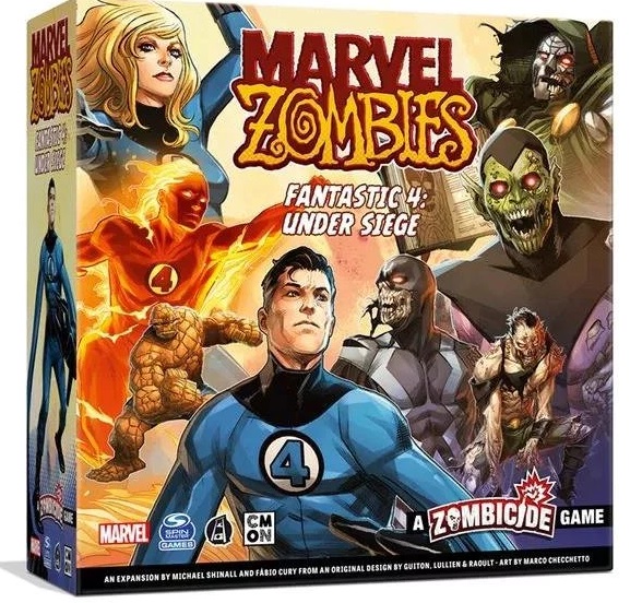 Boîte du jeu Marvel Zombies: Fantastic 4 - Under Siege (ext) (VF)
