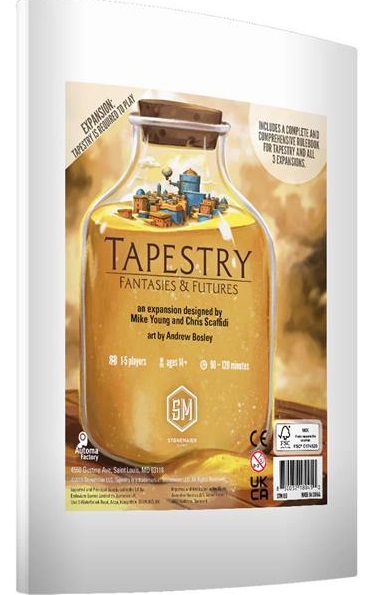 Boîte du jeu Tapestry - Fantaisies & Futures (ext)