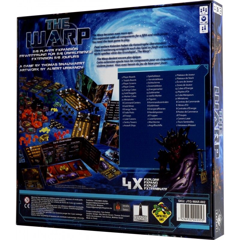 Présentation du jeu The Warp - 5-6 Joueurs (ext) (VF)