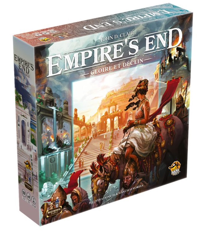 Boîte du jeu Empire's End - Gloire et Déclin