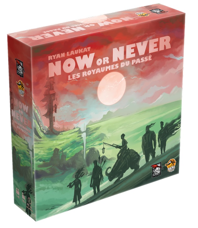 Boîte du jeu Now or Never - Les Royaumes du Passé