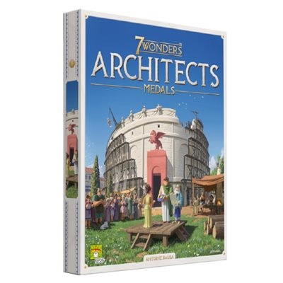 Boîte du jeu 7 Wonders Architects - Médailles (ext) (VF)