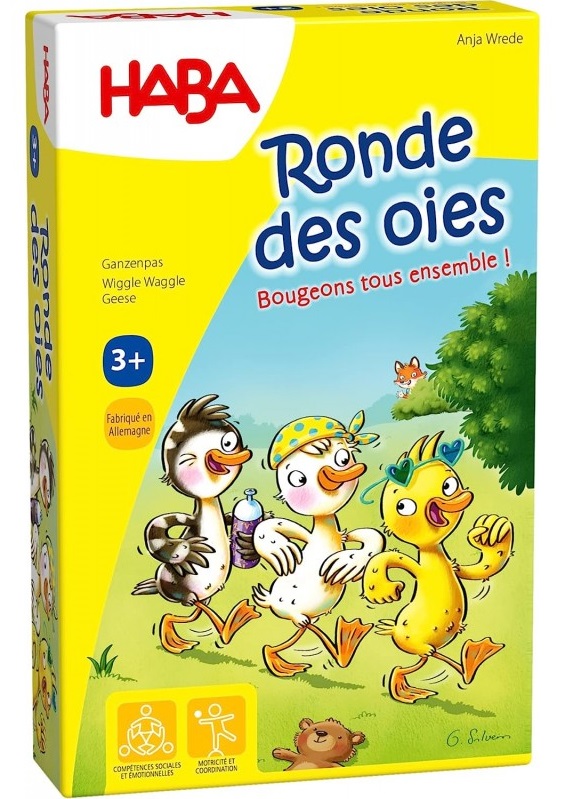 Boîte du jeu Ronde des Oies - Wiggle Waggle Geese (ML)