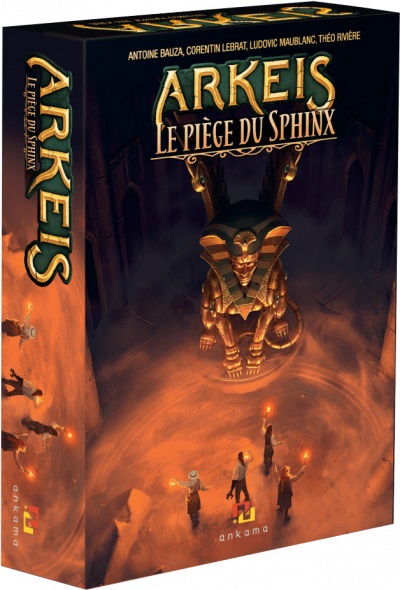 Boîte du jeu Arkeis - Le Piège du Sphinx (ext) (VF)