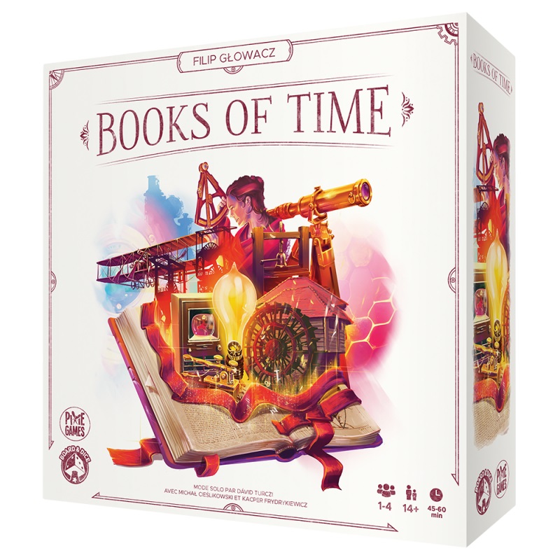 Boîte du jeu Books of Time (VF)