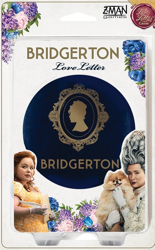 Boîte du jeu Bridgerton - Un jeu Love Letter