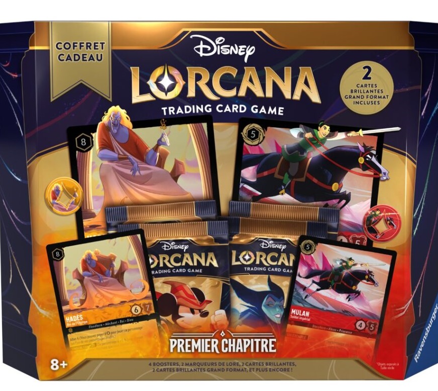 Boîte du jeu Disney Lorcana: Premier Chapitre - Coffret Cadeau