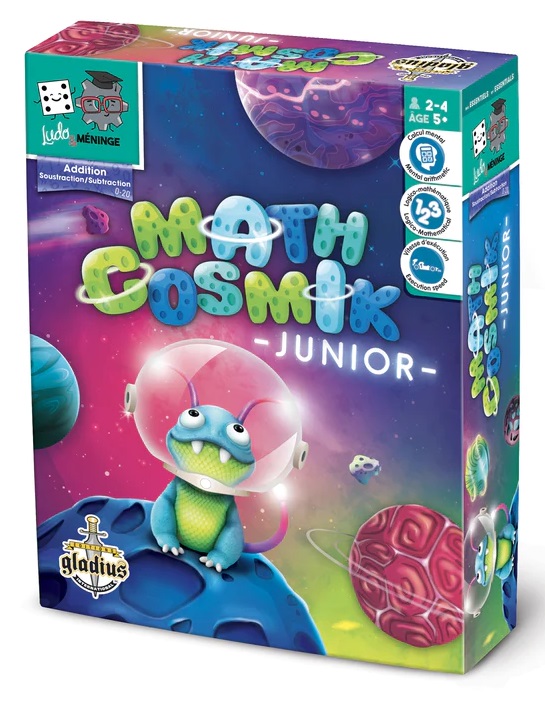 Boîte du jeu Math Cosmik Junior (ML)