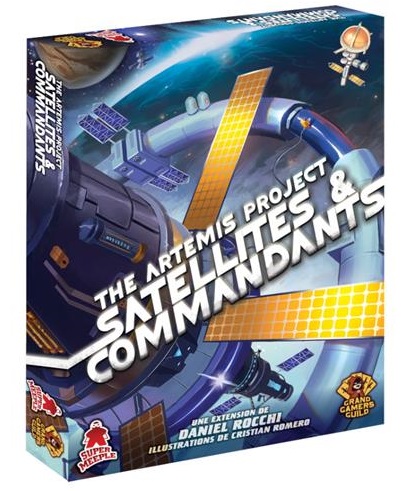 Boîte du jeu The Artemis project - Satellites & Commandants (ext) (VF)