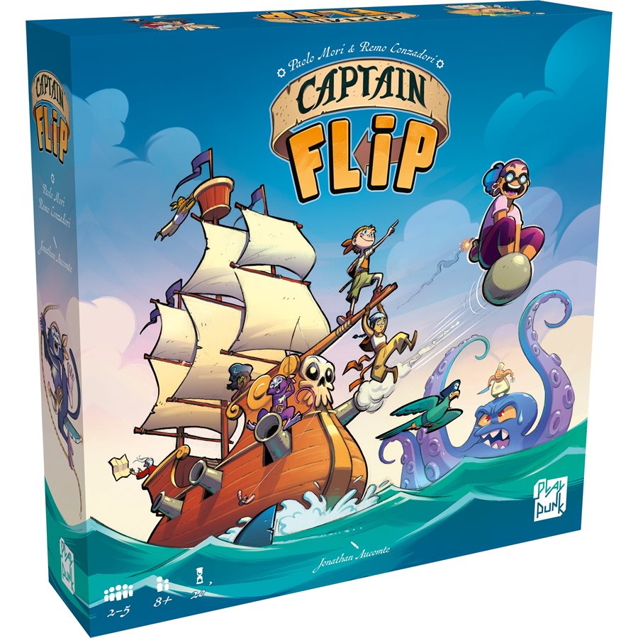 Boîte du jeu Captain Flip (VF)