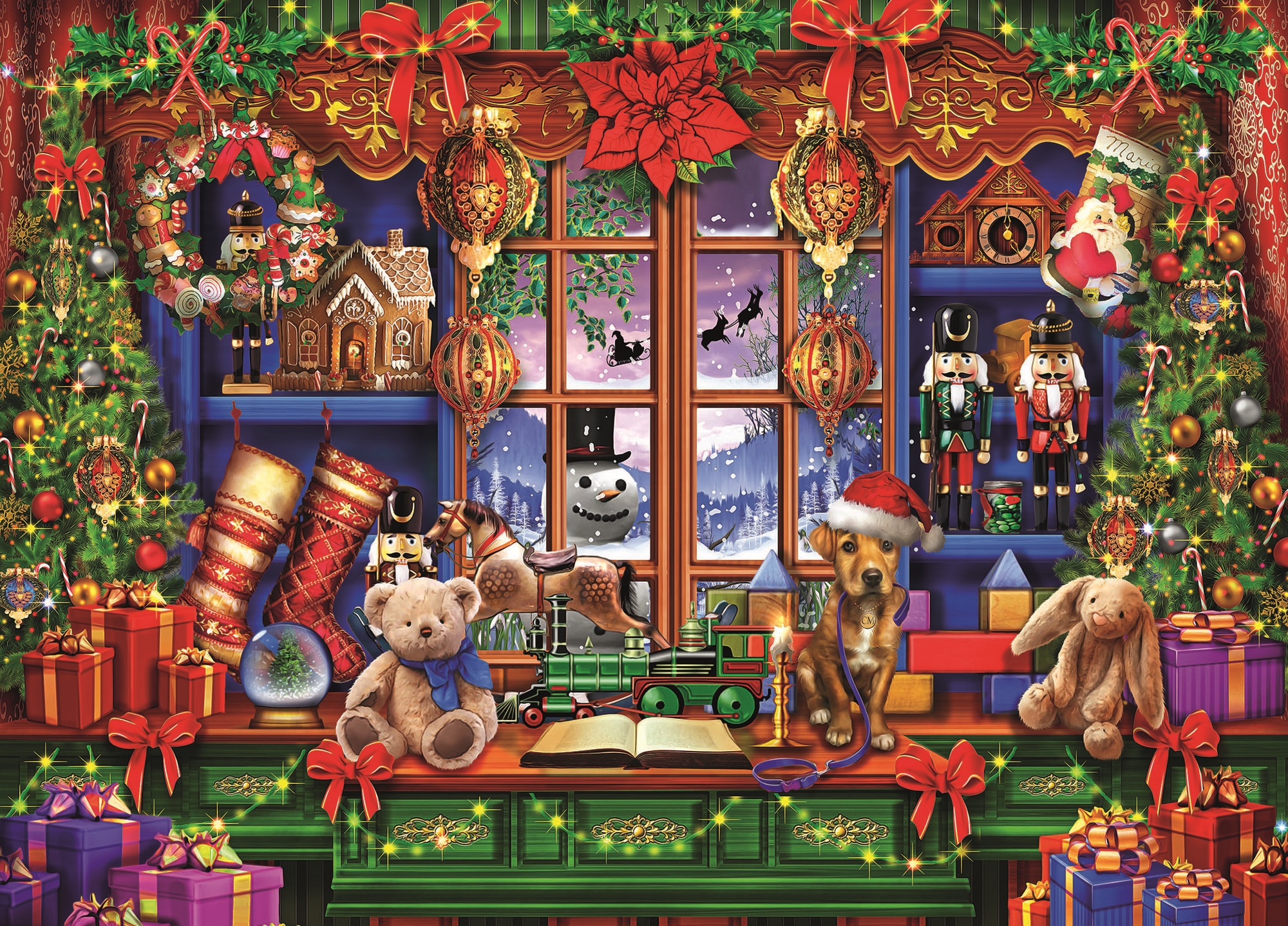 Vieille Boutique de Noël (1000 pièces) – Clementoni
