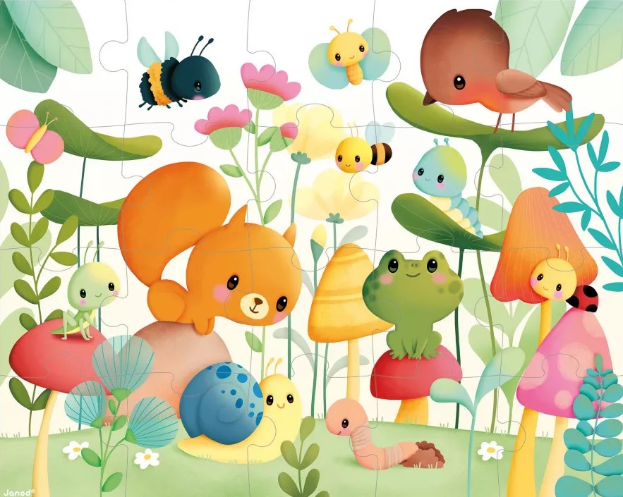Les Compagnons du Jardin (20 pièces) – Janod