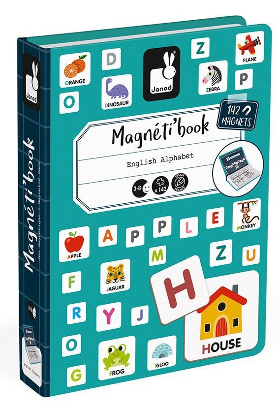 Boîte du jeu Magnéti'book - Alphabet Anglais