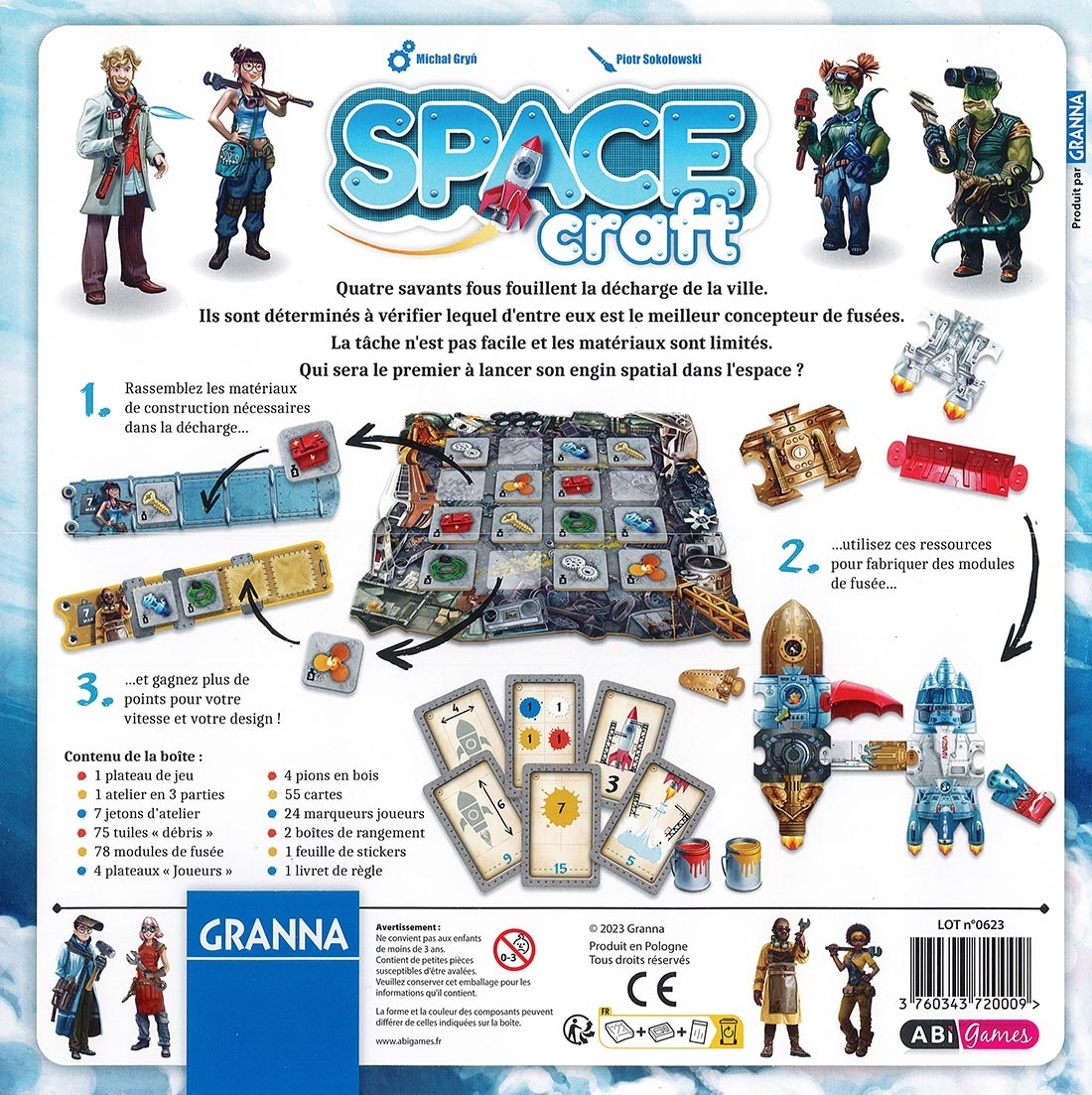 Présentation du jeu SPACE craft (VF)