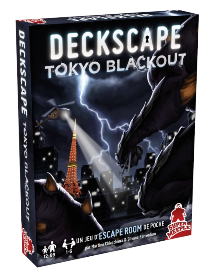 Boîte du jeu Deckscape 11: Tokyo Black Out (VF)