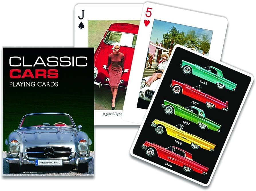 Boîte du jeu Jeu de cartes Simple - Classic Cars