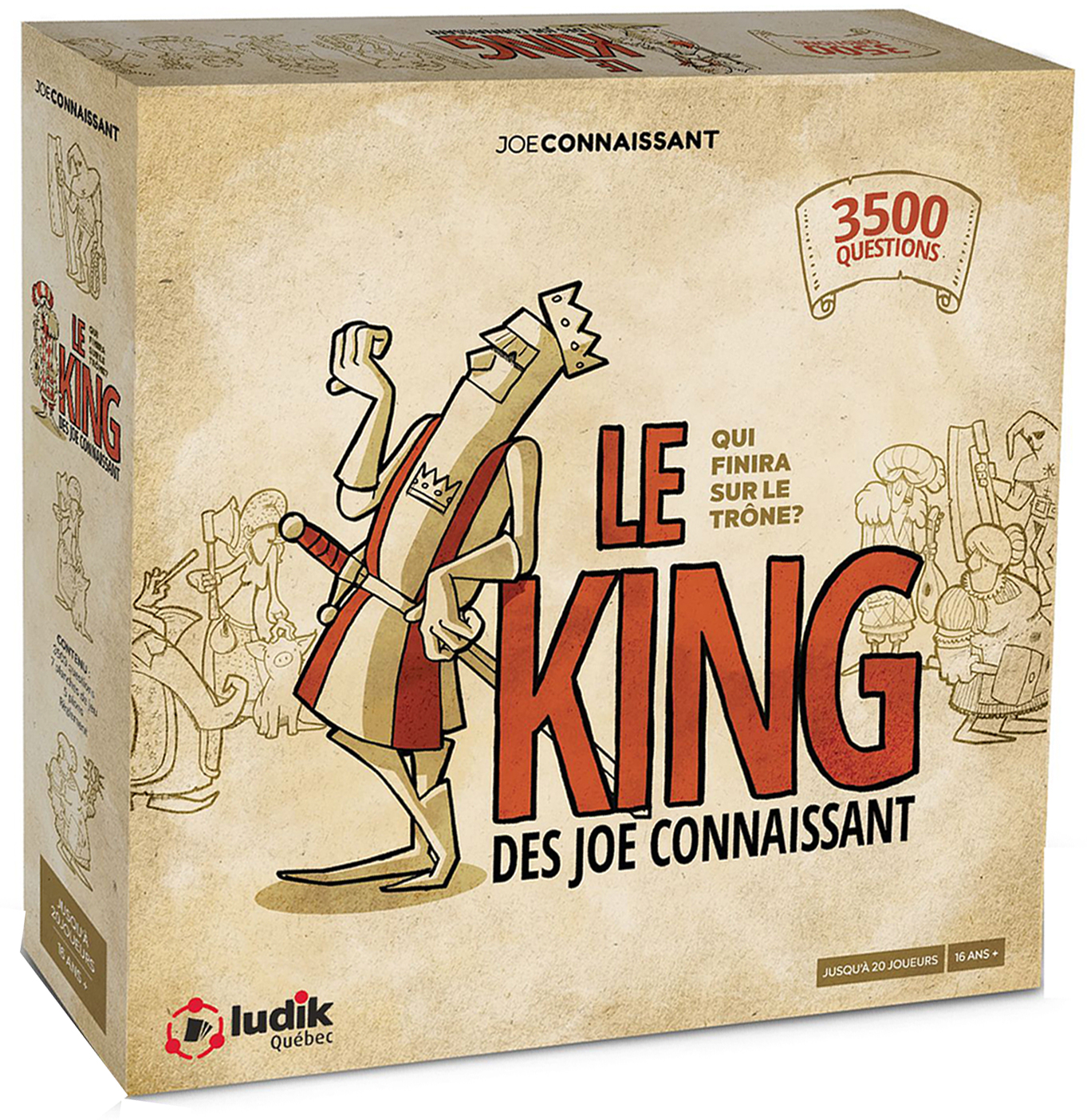 Boîte du jeu Le King des Joe Connaissant