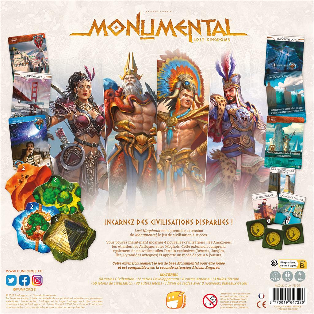 Présentation du jeu Monumental - Lost Kingdoms (ext) (VF)