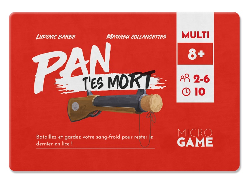 Boîte du jeu Microgame - Pan t'es Mort