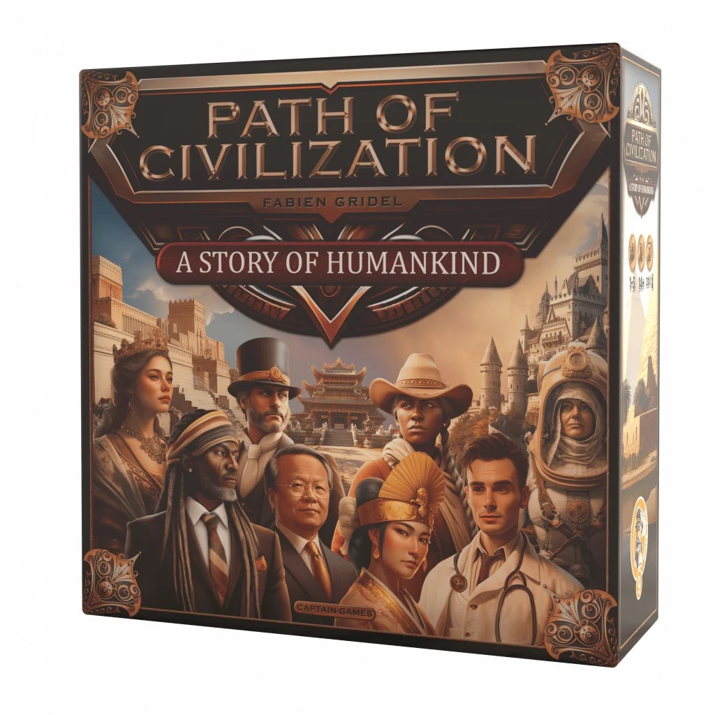 Boîte du jeu Path of Civilization - A Story of Humankind (VF)