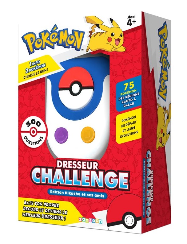 Boîte du jeu Pokémon Dresseur Challenge (VF)