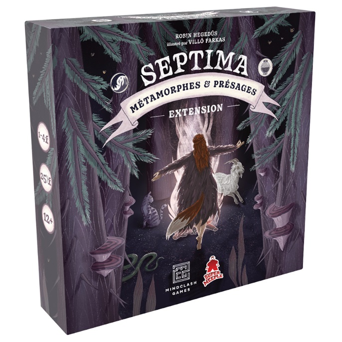 Boîte du jeu Septima - Métamorphes et Présages (ext)