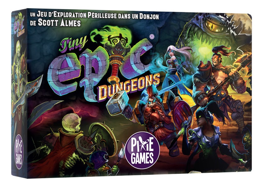 Boîte du jeu Tiny Epic Dungeons (VF)