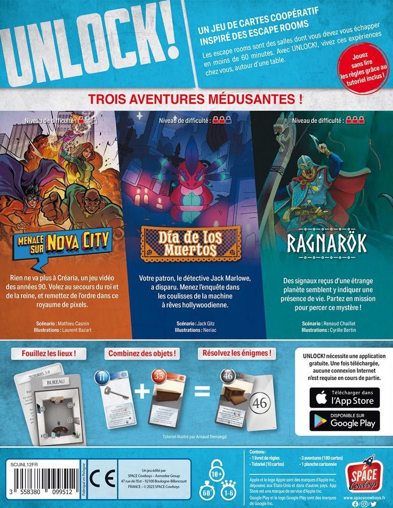 Présentation du jeu Unlock ! - Supernatural Adventures (VF)