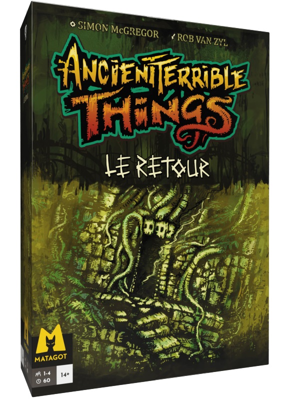 Boîte du jeu Ancient Terrible Things - Le Retour