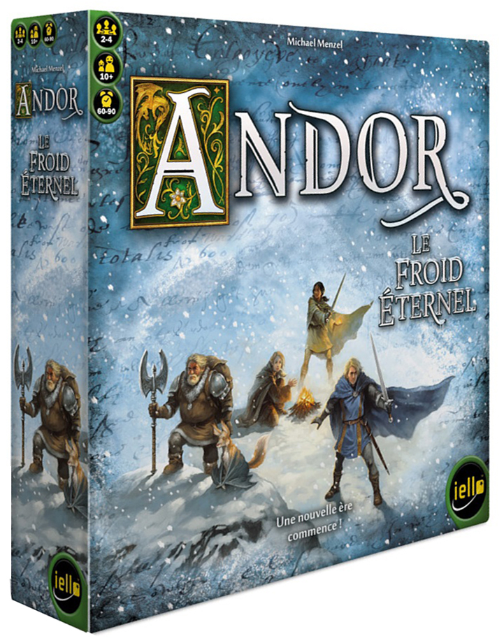 Boîte du jeu Andor: Le Froid Éternel