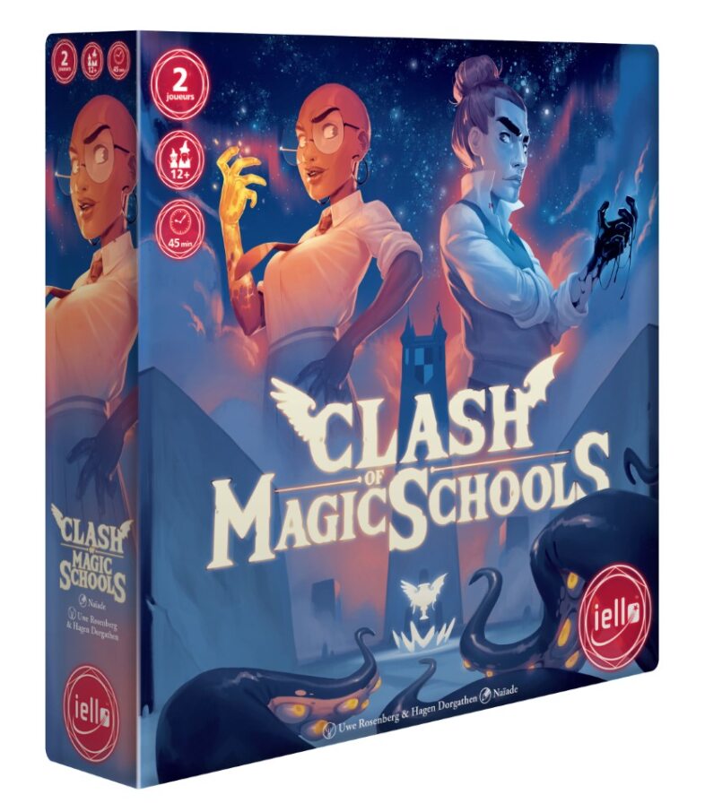 Boîte du jeu Clash of Magic Schools (VF)