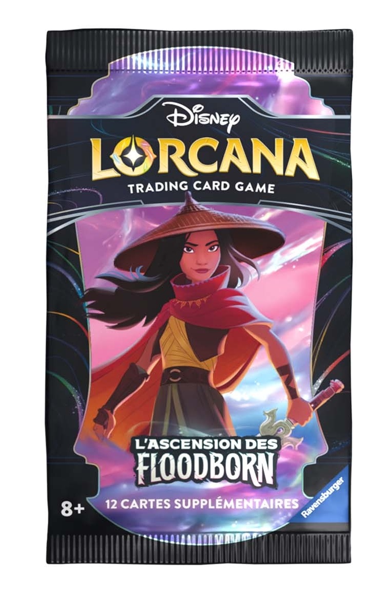 Boîte du jeu Disney Lorcana: L'Ascension des Floodborn - Booster