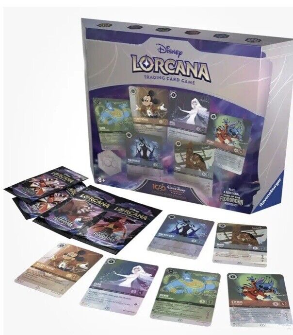 Présentation du jeu Disney Lorcana: Rise of the Floodborn - Collectors Edition (VA)
