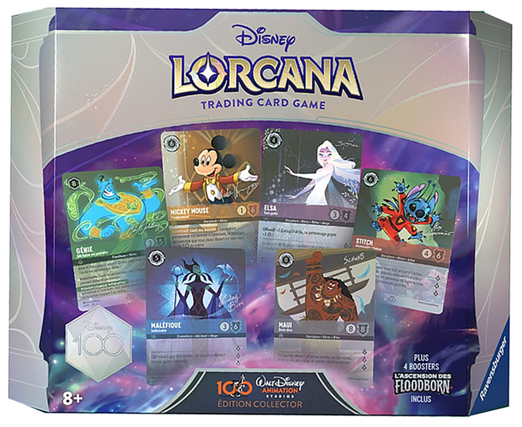 Boîte du jeu Disney Lorcana: L'Ascension des Floodborn - Édition Collector