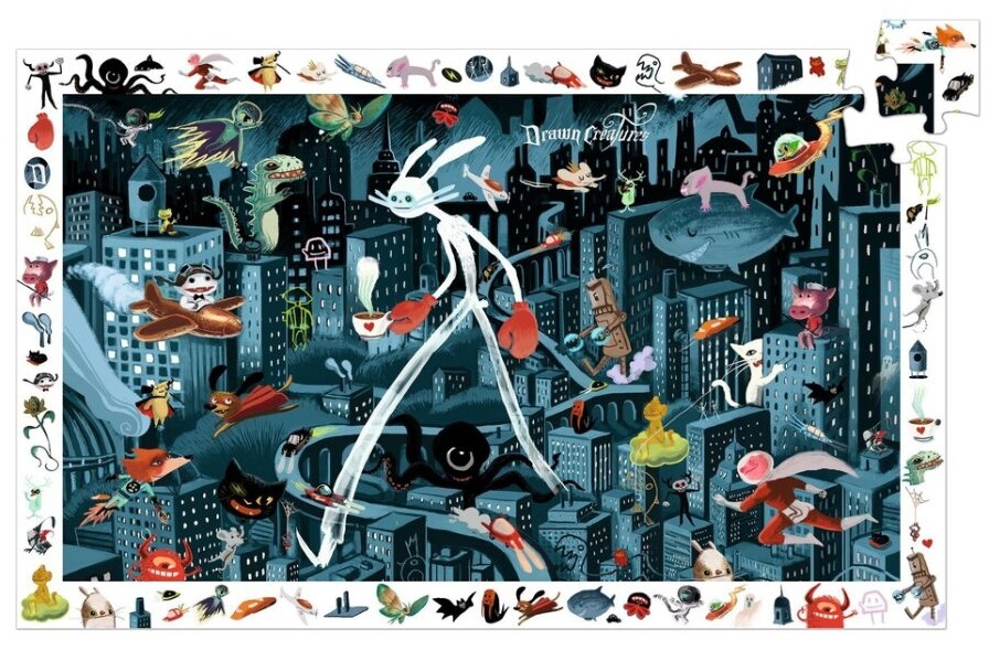 Observation – Night City 2 (200 pièces) – Djeco